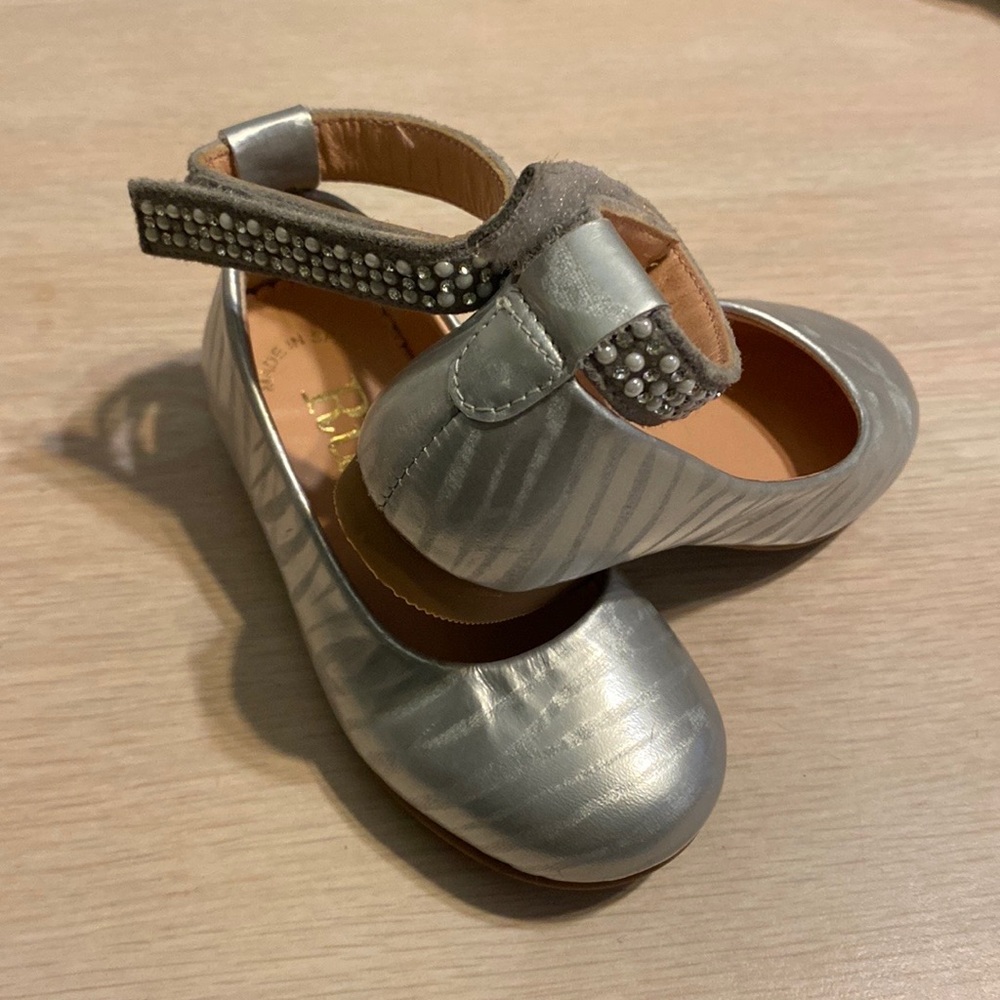 Silver Ballet slippers by Ruth - Picture 5 of 5